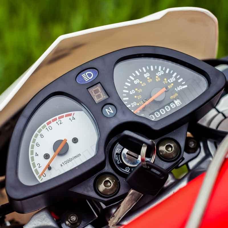 Мотоцикл IRBIS TTR 250R красный, с ПСМ - фото 2