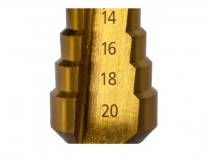 Сверло по металлу ступенчатое TIN Практика 4-20 мм шаг 2 мм 798-317 - фото 3