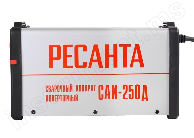 Сварочный аппарат инверторный Ресанта САИ-250Д - фото 5